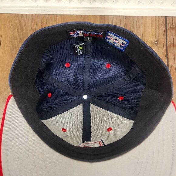 Washington Nationals New Balance The Game Pro Sz S Hat Cap Blue Red MLB Baseball - Picture 9 of 13